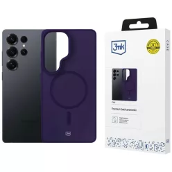 Samsung Galaxy S25 Ultra 3MK Smoke MagCase füstös lila tok