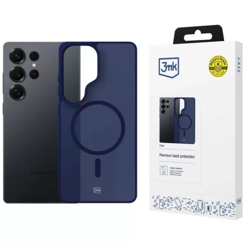 Samsung Galaxy S25 Ultra 3MK Smoke MagCase kék tok