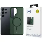Samsung Galaxy S25 Ultra 3MK Smoke MagCase füstös zöld tok
