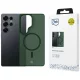 Samsung Galaxy S25 Ultra 3MK Smoke MagCase füstös zöld tok