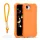 iPhone 16e / 17e narancssárga Safepop pántos tok