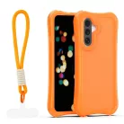 Samsung Galaxy A57 5G narancssárga SafePop pántos tok