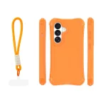 Samsung Galaxy S26 narancssárga SafePop pántos tok