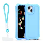 iPhone 13 kék SafePop pántos tok