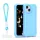 iPhone 13 kék SafePop pántos tok
