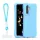 Samsung Galaxy A17 4G / A17 5G / A26 5G SafePop pántos kék tok