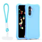 Samsung Galaxy A57 5G Safepop pántos kék tok