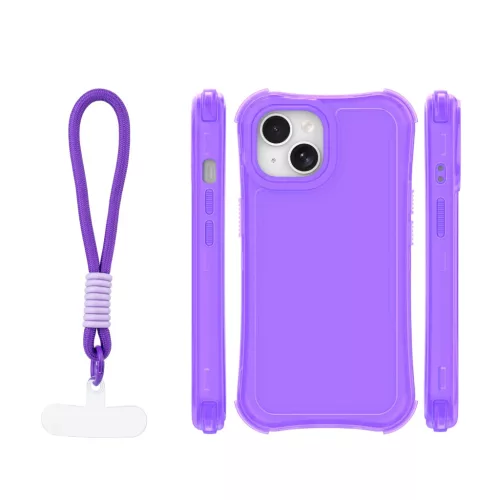 iPhone 15 lila SafePop pántos tok