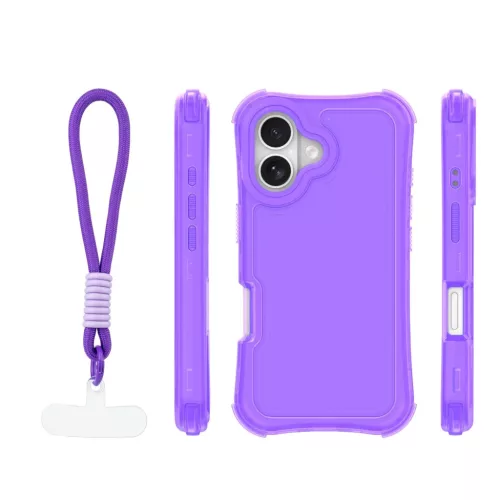 iPhone 16 Safepop pántos lila tok