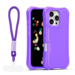 iPhone 16 Pro SafePop pántos tok lila tok