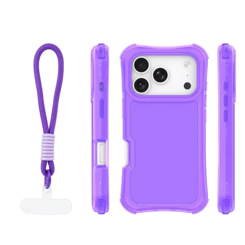 iPhone 17 Pro Max lila Safepop pántos tok