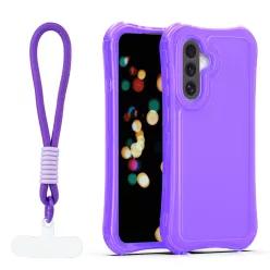 Samsung Galaxy A37 5G Safepop pántos tok lila