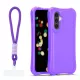 Samsung Galaxy A57 5G Safepop pántos tok lila tok