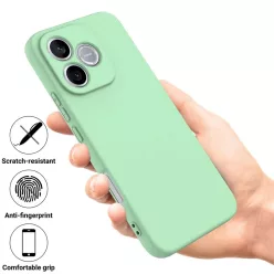   Honor 600 Lite szilikon teljes fedésű ütésálló telefontok (zöld) tok
