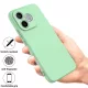 Honor 600 Lite szilikon teljes fedésű ütésálló telefontok (zöld) tok