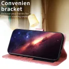 Honor 600 Lite dombornyomott napraforgó mintás bőr fliptok (rózsaarany) tok