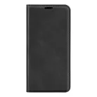 Honor 600 Lite retro mintás mágneszáras bőr fliptok fekete tok