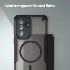 Samsung Galaxy A57 5G Armor Glaze MagSafe mágneses telefontok (fekete) tok