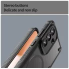 Samsung Galaxy A57 5G Armor Glaze MagSafe mágneses telefontok (fekete) tok