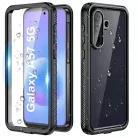 Samsung Galaxy A57 5G Fekete ShellBox Vízálló IP68 tok