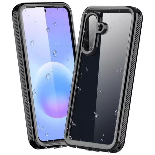Samsung Galaxy A57 5G Fekete ShellBox Vízálló IP68 tok