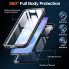 Samsung Galaxy A57 5G Fekete ShellBox Vízálló IP68 tok