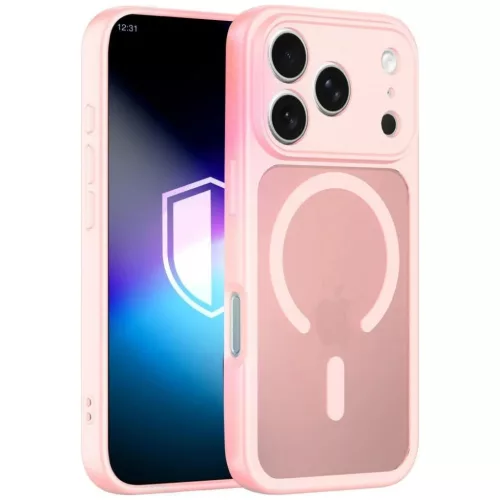 iPhone 17 Pro Max 3MK Misty MagCase rózsaszín (matt) tok