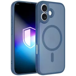 iPhone 17 3MK Misty MagCase kék (matt) tok