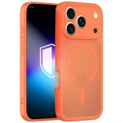 iPhone 17 Pro Max 3MK Misty MagCase narancssárga tok