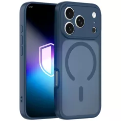 iPhone 17 Pro 3MK Misty MagCase kék (matt) tok