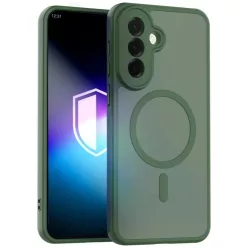 Samsung Galaxy A57 3MK Misty MagCase zöld tok