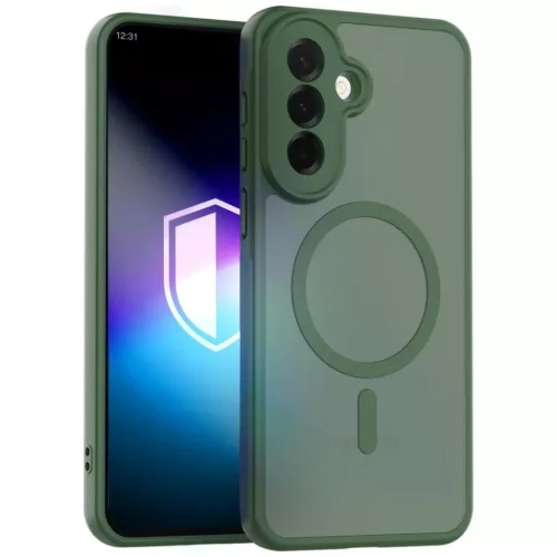 Samsung Galaxy A57 3MK Misty MagCase zöld tok