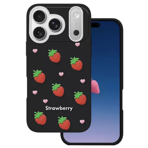 iPhone 17 Pro Max Eper fekete tok