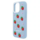 iPhone 11 kék eper tok