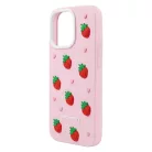 iPhone 16 / 17 6,1" Eper rózsaszín tok