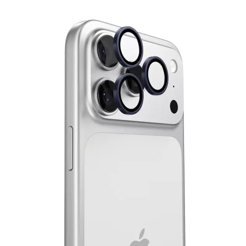 iPhone 17 Pro / iPhone 17 Pro Max Kék üvegfólia Torras - Lensguard Kameravédő