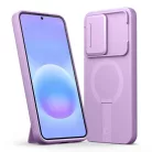 Samsung Galaxy A57 5G Tech-Protect Kevlar Aura MagSafe lila tok