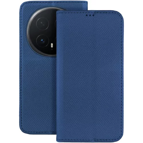 Honor Magic 8 Pro okos mágneses tok sötétkék tok