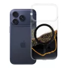 iPhone 17 Pro Golden MagSafe kompatibilis fekete tok