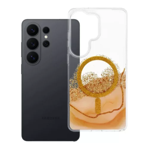 Samsung Galaxy S26 Ultra arany MagSafe-kompatibilis Golden tok