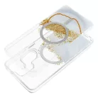 Samsung Galaxy S26 Ultra Golden MagSafe kompatibilis fehér tok