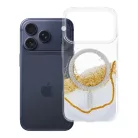 iPhone 17 Pro Arany MagSafe-kompatibilis fehér tok