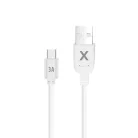 Maxlife USB-A - USB-C kábel 2,0 m 3A fehér