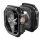 Apple Watch Ultra 1 / 2 / 3 (49 mm) Spigen Rugged Armor és edzett üvegfólia matt fekete tok