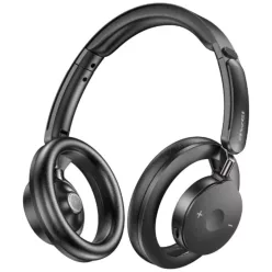 AWEI AT33 vezeték nélküli fekete Bluetooth fejhallgató