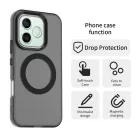Honor 600 / 600 Pro fekete Techsuit CandyCase MagSafe tok