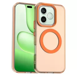 Honor 600 Lite Narancs Techsuit CandyCase MagSafe tok