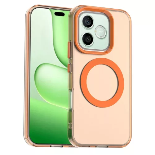 Honor 600 Lite Narancs Techsuit CandyCase MagSafe tok