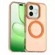Honor 600 Lite Narancs Techsuit CandyCase MagSafe tok