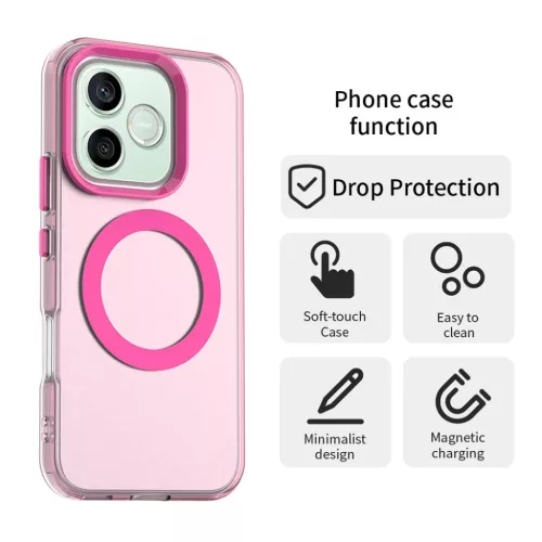 Honor 600 Lite Pink Techsuit - CandyCase MagSafe tok